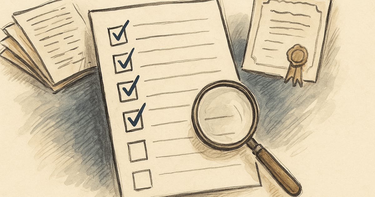 Supplier Assessment & Vendor Qualification